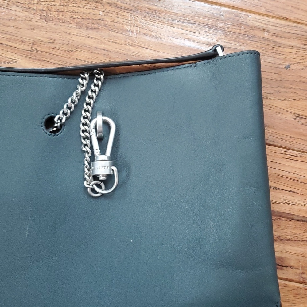 All Saints Beaumont Leather Hobo - Picture 3 of 9